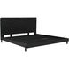Misaki Black Bed, King