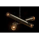Javelin 6 Light 33 inch Matte Black Chandelier Ceiling Light