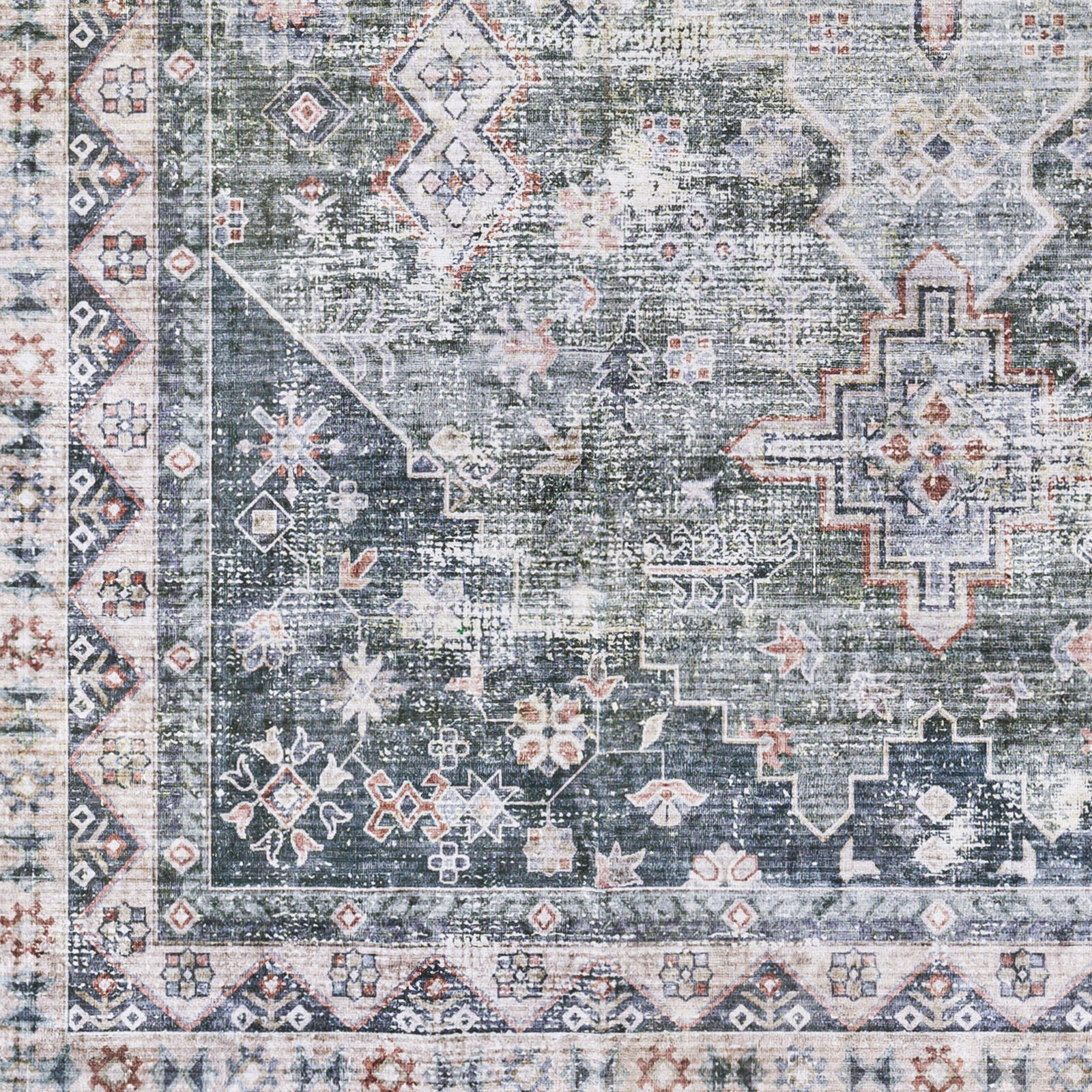 Regen 90 X 60 inch Light Grey Rug, Rectangle