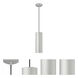 Pilson 4.75 inch Satin Pendant Ceiling Light