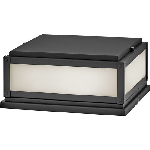 Estate Series Max 2 Light 12 inch Black Outdoor Pier Mount