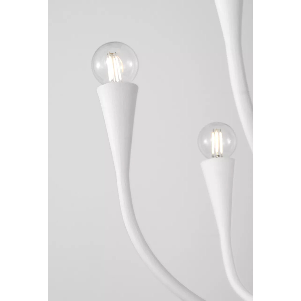 Julie Neill Marini LED 32.75 inch Plaster White Chandelier Ceiling Light