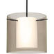 Pahu 12 1 Light Black Stem Pendant Ceiling Light