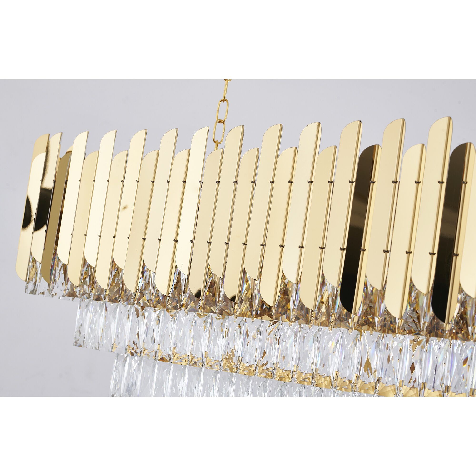 Canada LED 12.3 inch Gold Chandelier Ceiling Light