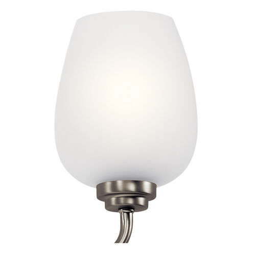 Valserrano 4 Light 34 inch Brushed Nickel Wall Mt Bath 4 Arm Wall Light