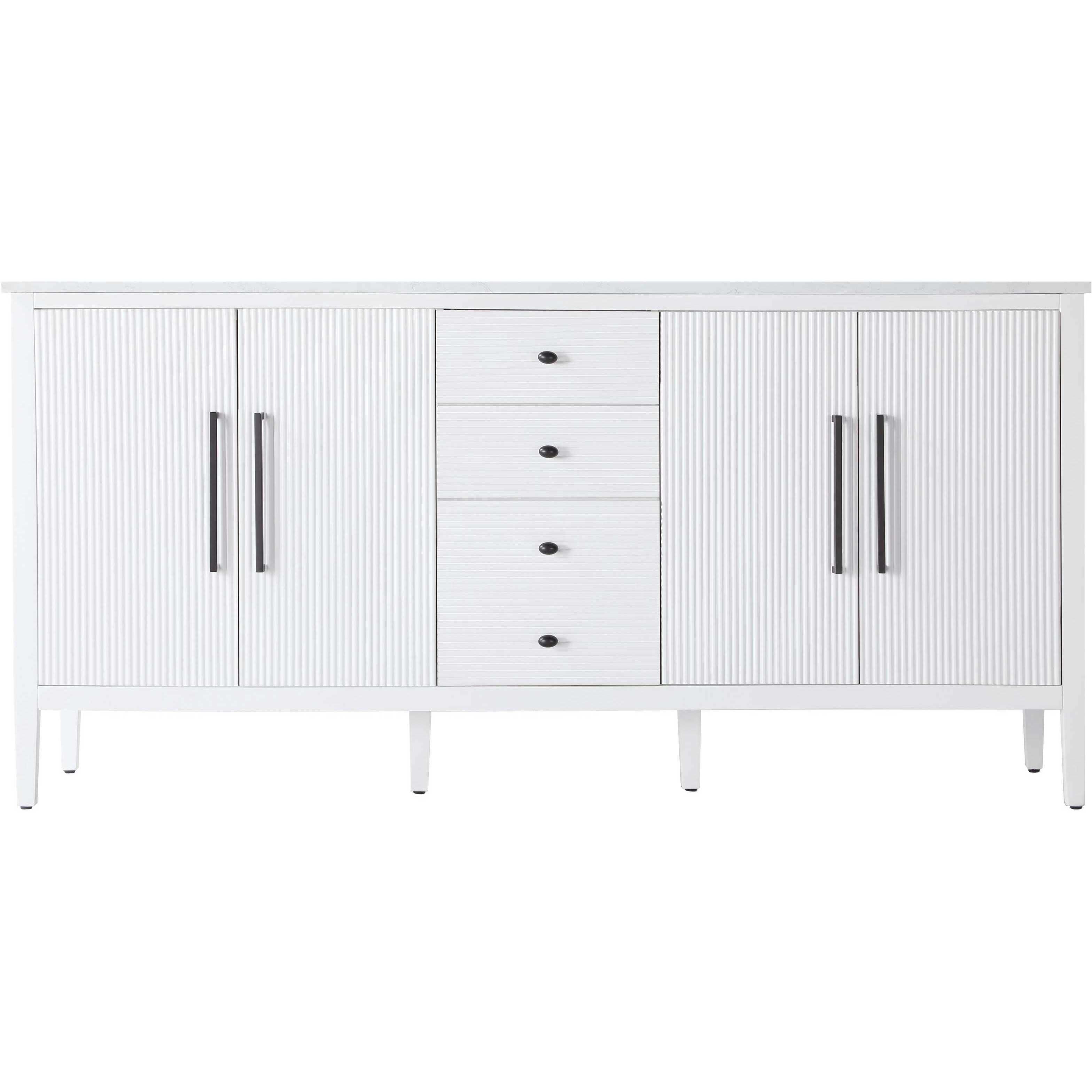 Blakely 72 X 34 inch White Bathroom Vanity Cabinet