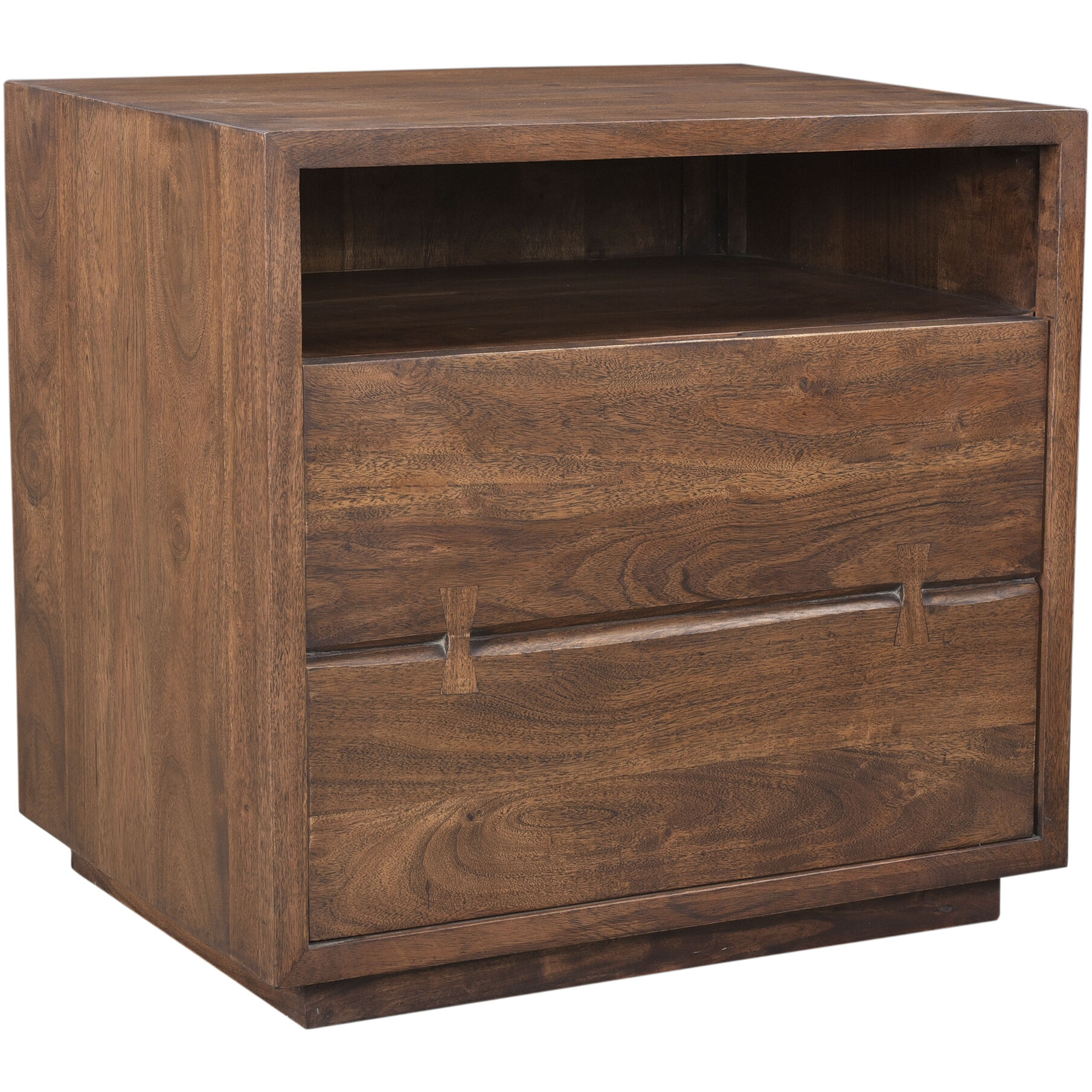 Madagasikara 26 X 24 inch Brown Nightstand