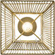 Arcade 1 Light 6 inch French Gold Mini Pendant Ceiling Light