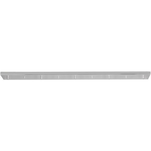 Multi-Port Canopy 6 inch Chrome Pendant Ceiling Light