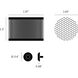 Exhaust Burnt Steel Spotlight Ceiling Light, Detail Kit