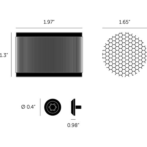 Exhaust Burnt Steel Spotlight Ceiling Light, Detail Kit