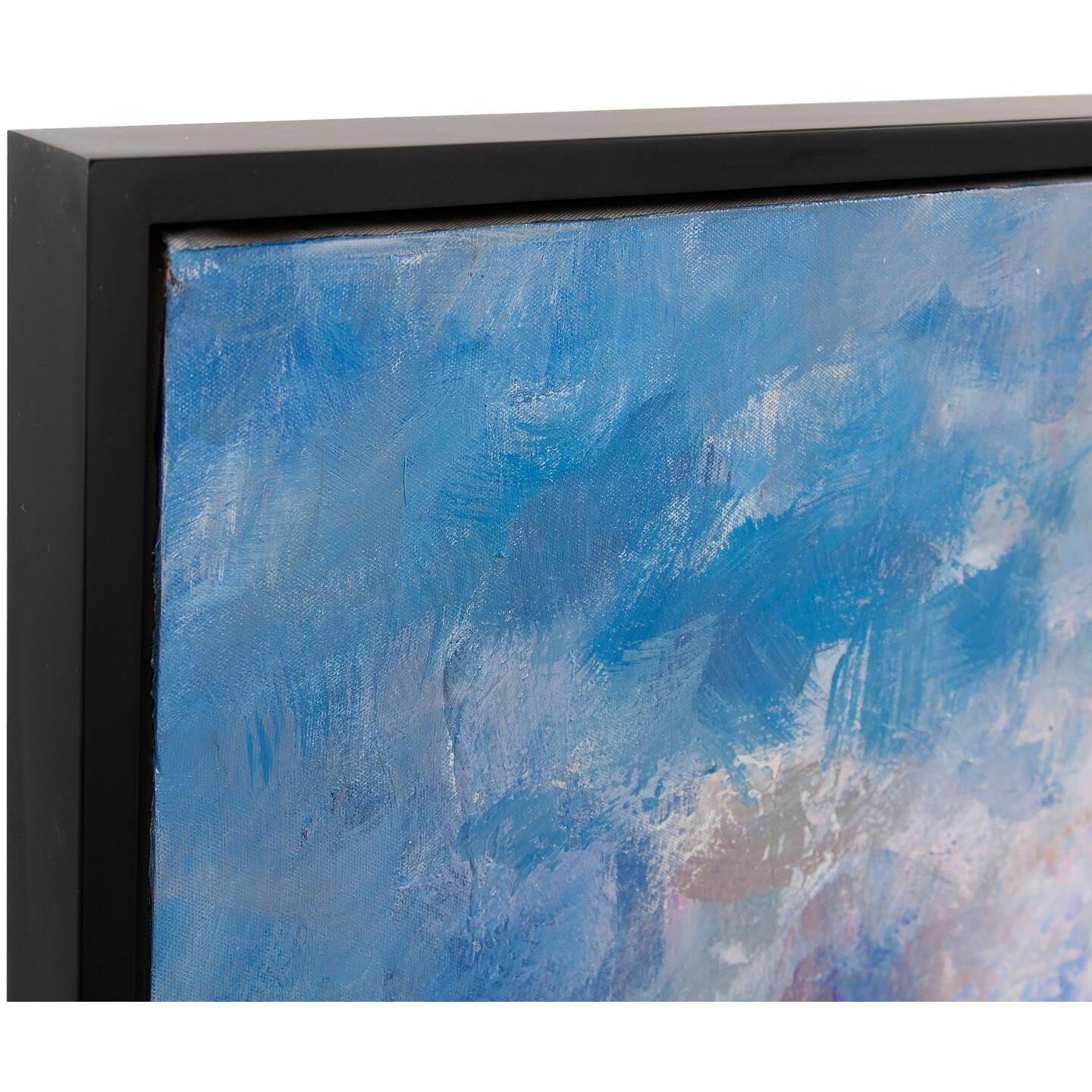 Tranquil Sunset 51.75 X 51.75 inch Hand Painted Canvas