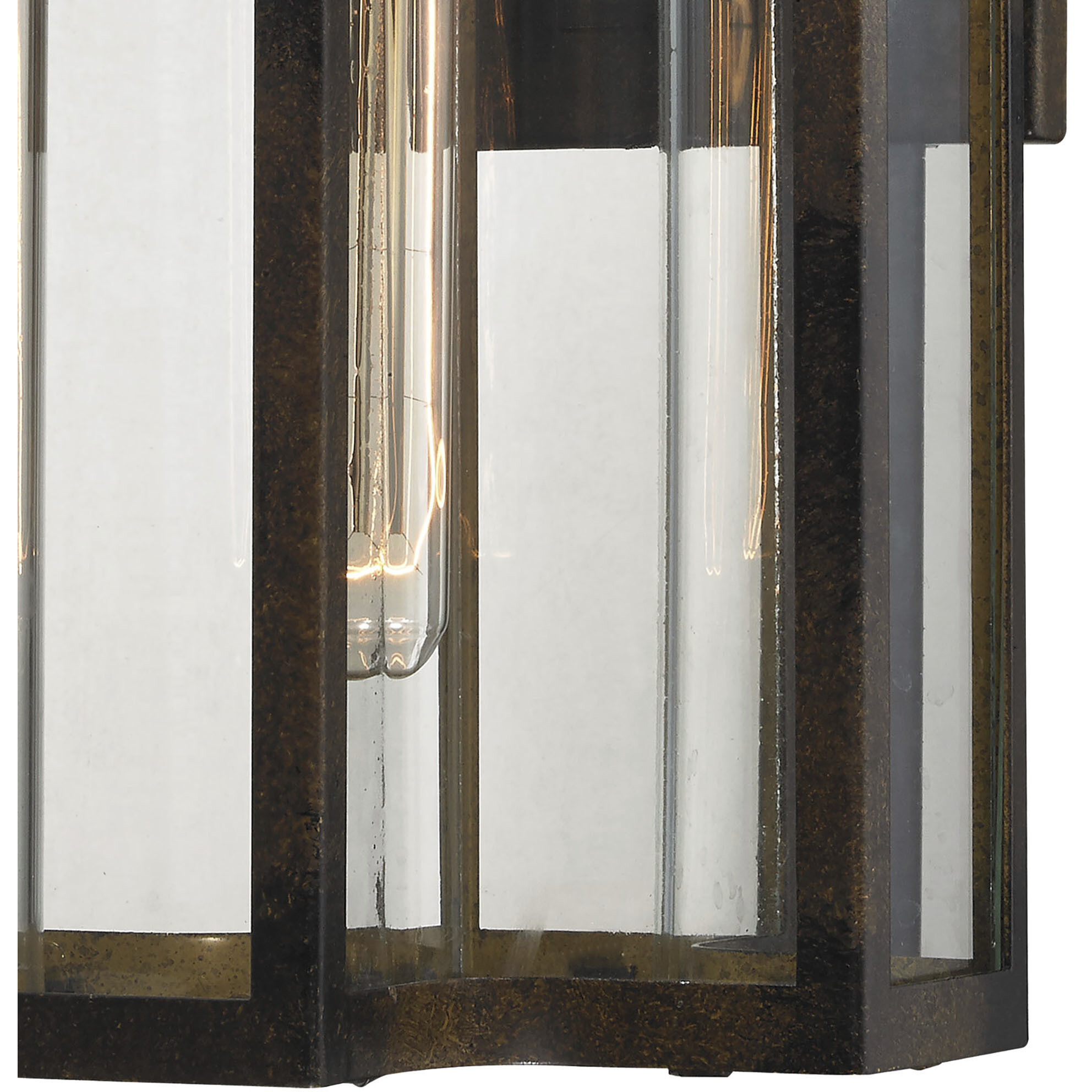 Bianca 1 Light 16 inch Hazelnut Bronze Outdoor Wall Sconce