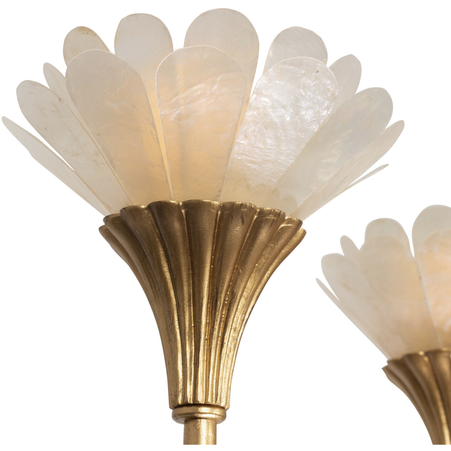 Flora Island Light Ceiling Light in Modern Gold