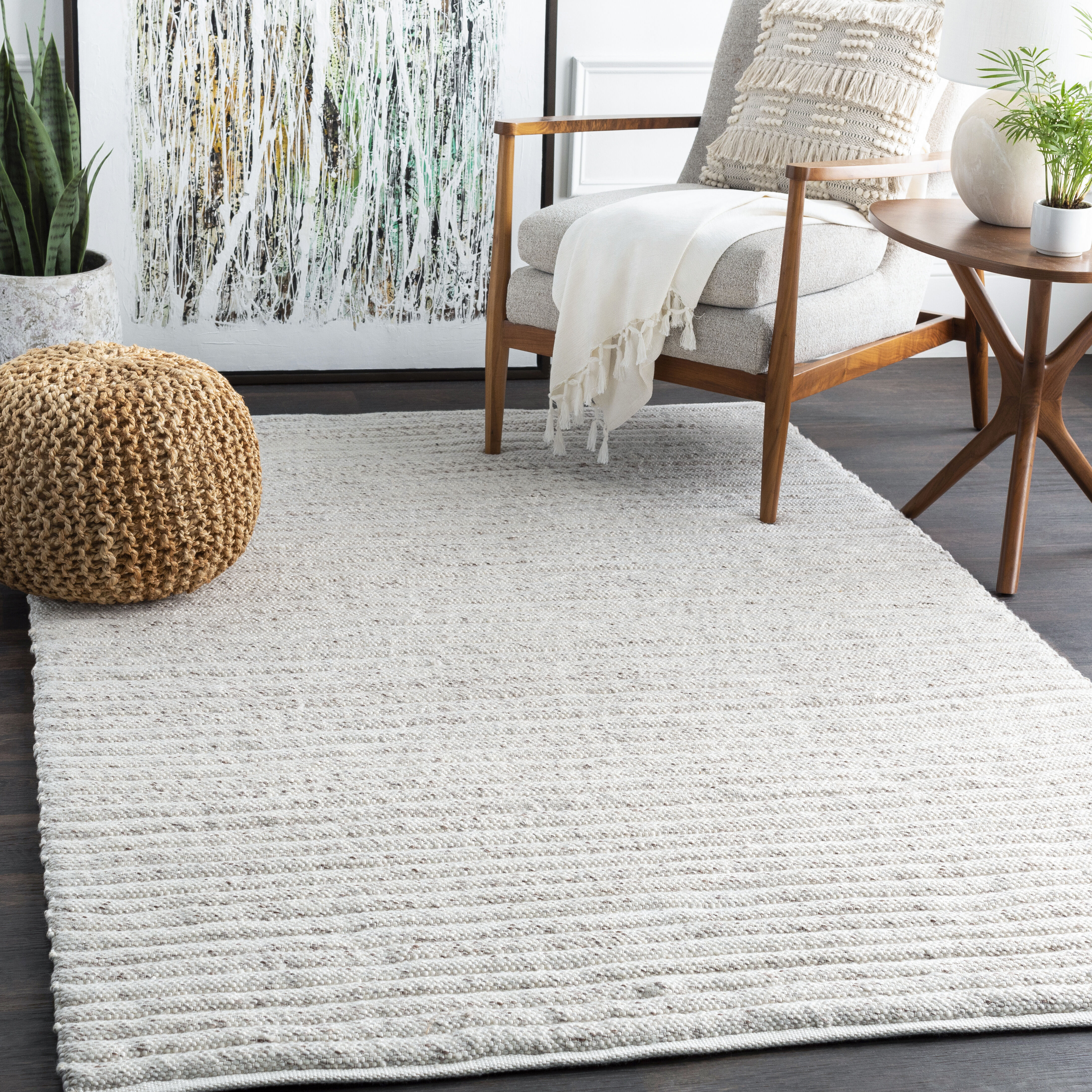Tundra 36 X 24 inch Off-White Rug in 2 x 3, Rectangle