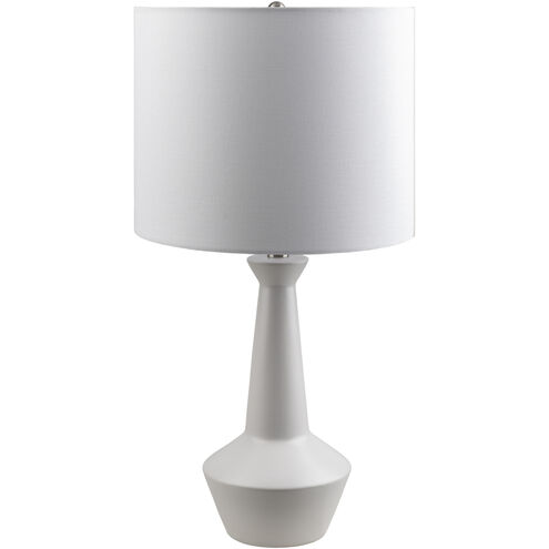 Fredonia 26.75 inch 100 watt White Accent Table Lamp Portable Light