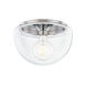 Grace LED 14 inch Polished Nickel Flush Mount Ceiling Light