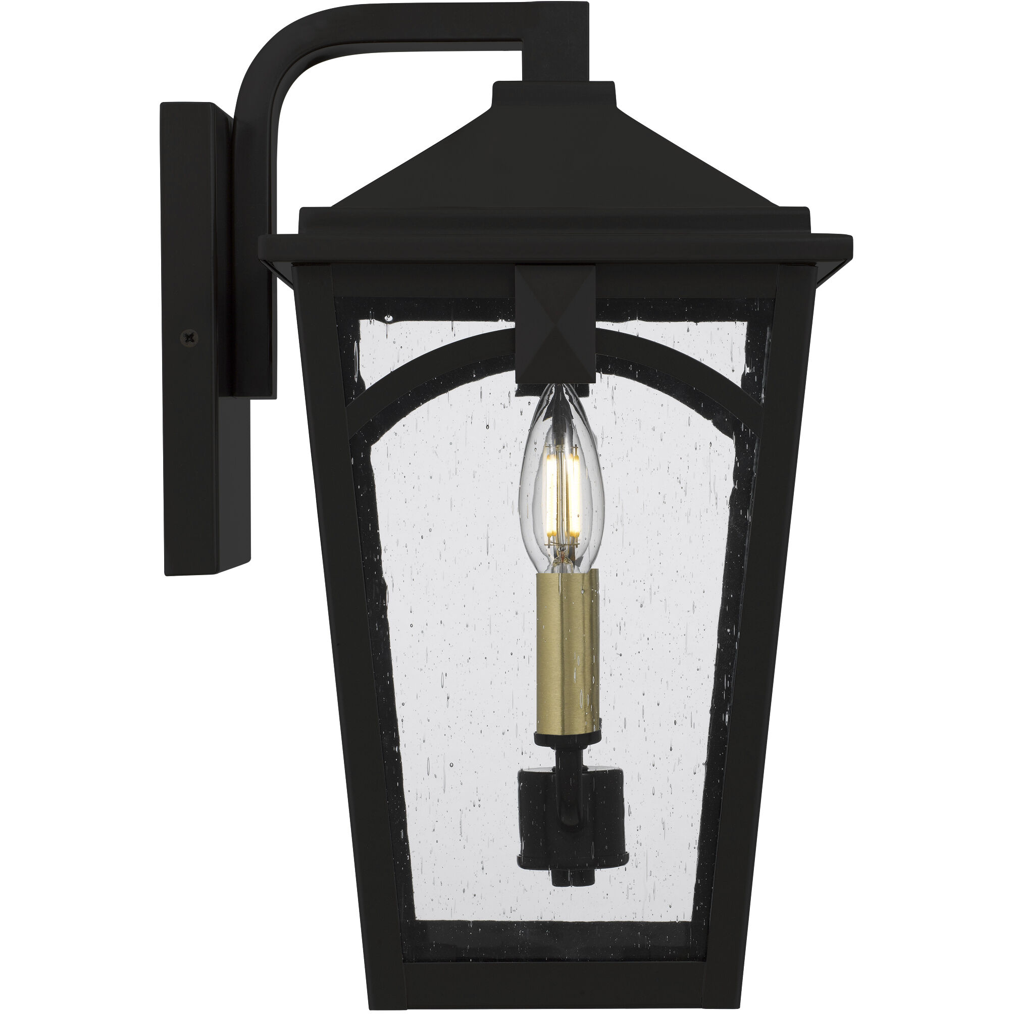 Jaxon 2 Light 14.5 inch Western Bronze Outdoor Wall Lantern