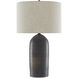 Munby 30.25 inch 150 watt Rust/Iron Table Lamp Portable Light