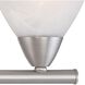 Tia 2 Light 15.75 inch Matte Nickel Vanity Light Wall Light