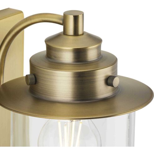 Northlake 1 Light 5.87 inch Vintage Brass Bath Light Wall Light