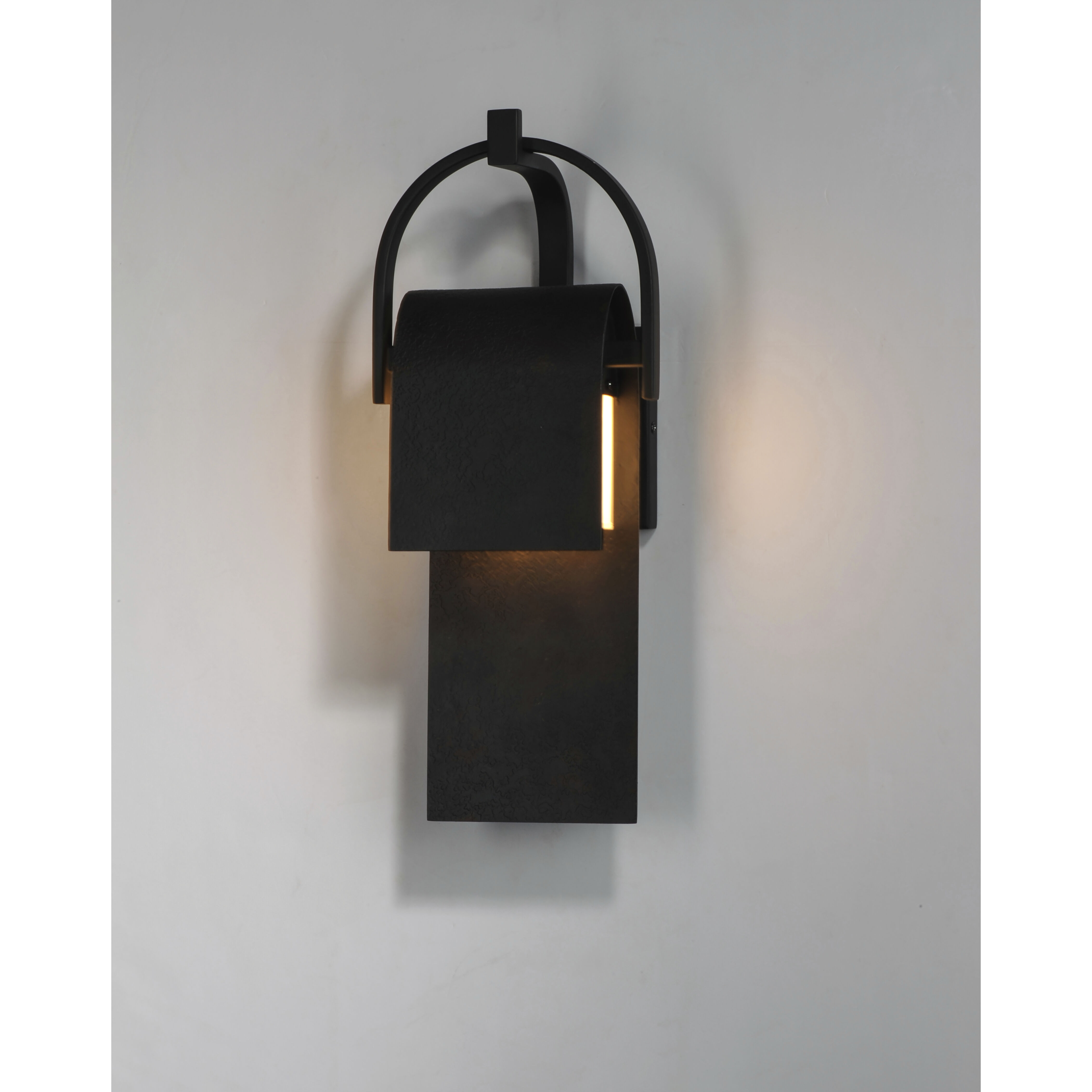 Laredo LED 17 inch Rustic Forge Outdoor Wall Sconce