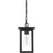 Venango 1 Light 6 inch Black Outdoor Pendant