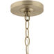 Celino 5 Light 26 inch Champagne Bronze Chandelier Ceiling Light