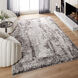 Ayda 130 X 94 inch Black/Grey Rug in 8 x 11