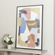 Cameron Multi - White and Black and Tan and Blue and Rose Wall Art