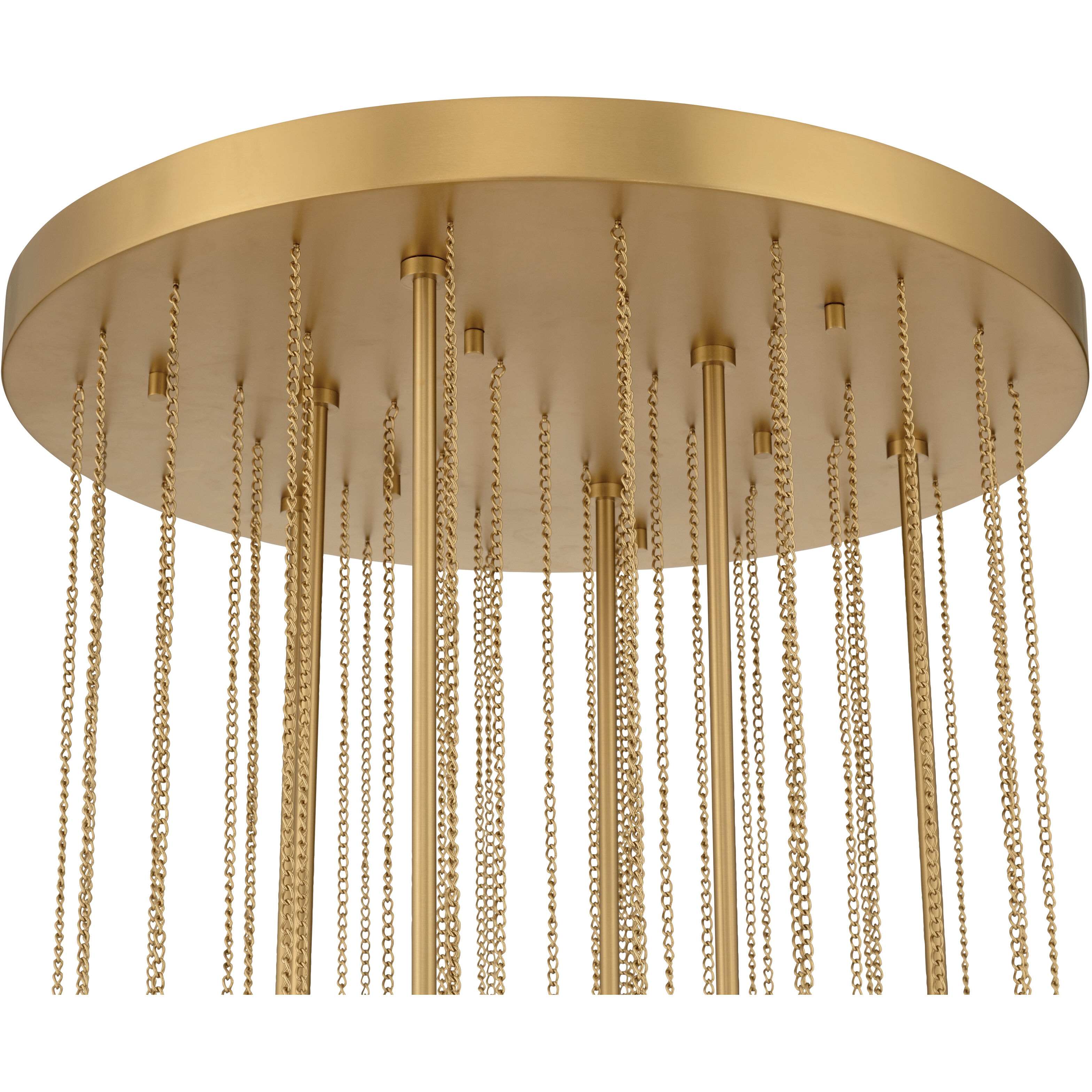 Velisse 6 Light 27.5 inch Legacy Brass Pendant Ceiling Light