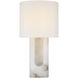 Barbara Barry Palo 28.25 inch 15.00 watt Alabaster Table Lamp Portable Light