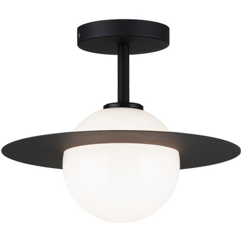 Saturn 1 Light 12.00 inch Flush Mount