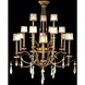 Monte Carlo 15 Light 58 inch Gold Chandelier Ceiling Light