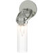 Bow 1 Light 5.8 inch Sterling Bath Sconce Wall Light
