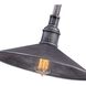 Toledo 3 Light 14 inch Old Silver Outdoor Linear Pendant