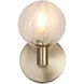 Cloudburst 1 Light 4.75 inch Champagne Gold Wall Sconce Wall Light