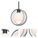 Mana LED Black Stem Pendant Ceiling Light