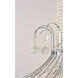 Canada 20 Light 44 inch Chrome Chandelier Ceiling Light
