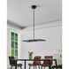 Alfie LED 15 inch Textured Black Chandelier Ceiling Light