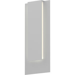 Reveal LED 19 inch Textured White Indoor-Outdoor Sconce, Inside-Out