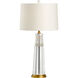 Frederick Cooper 30 inch 100.00 watt Clear/Antique Patina Table Lamp Portable Light