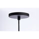 Century LED 2.56 inch Matte Black and Brushed Nickel Pendant Ceiling Light