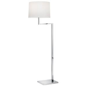 Thick Thin 56 inch 150 watt Polished Chrome Floor Lamp Portable Light