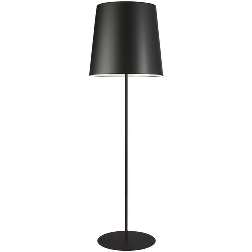 Transitional 68.5 inch 100.00 watt Black Decorative Floor Lamp Portable Light