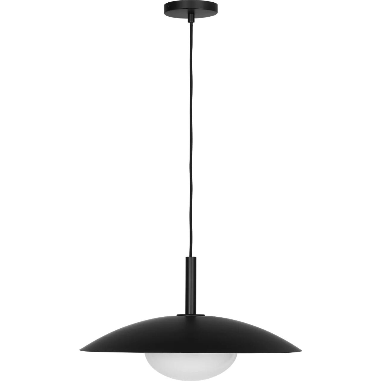Mont 1 Light 20 inch Midnight Black Pendant Ceiling Light in Incandescent