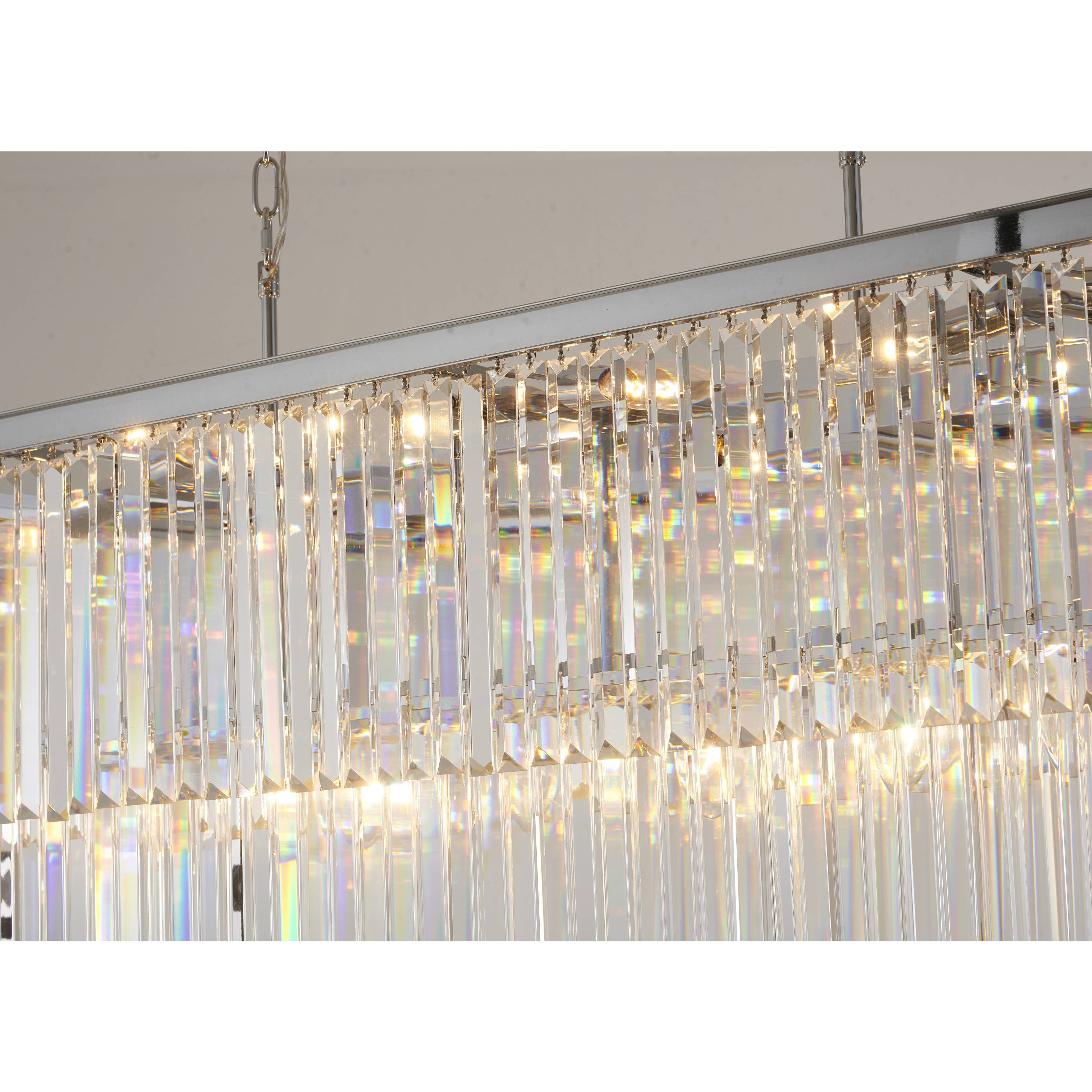 Canada 18 Light 14 inch Chrome Chandelier Ceiling Light