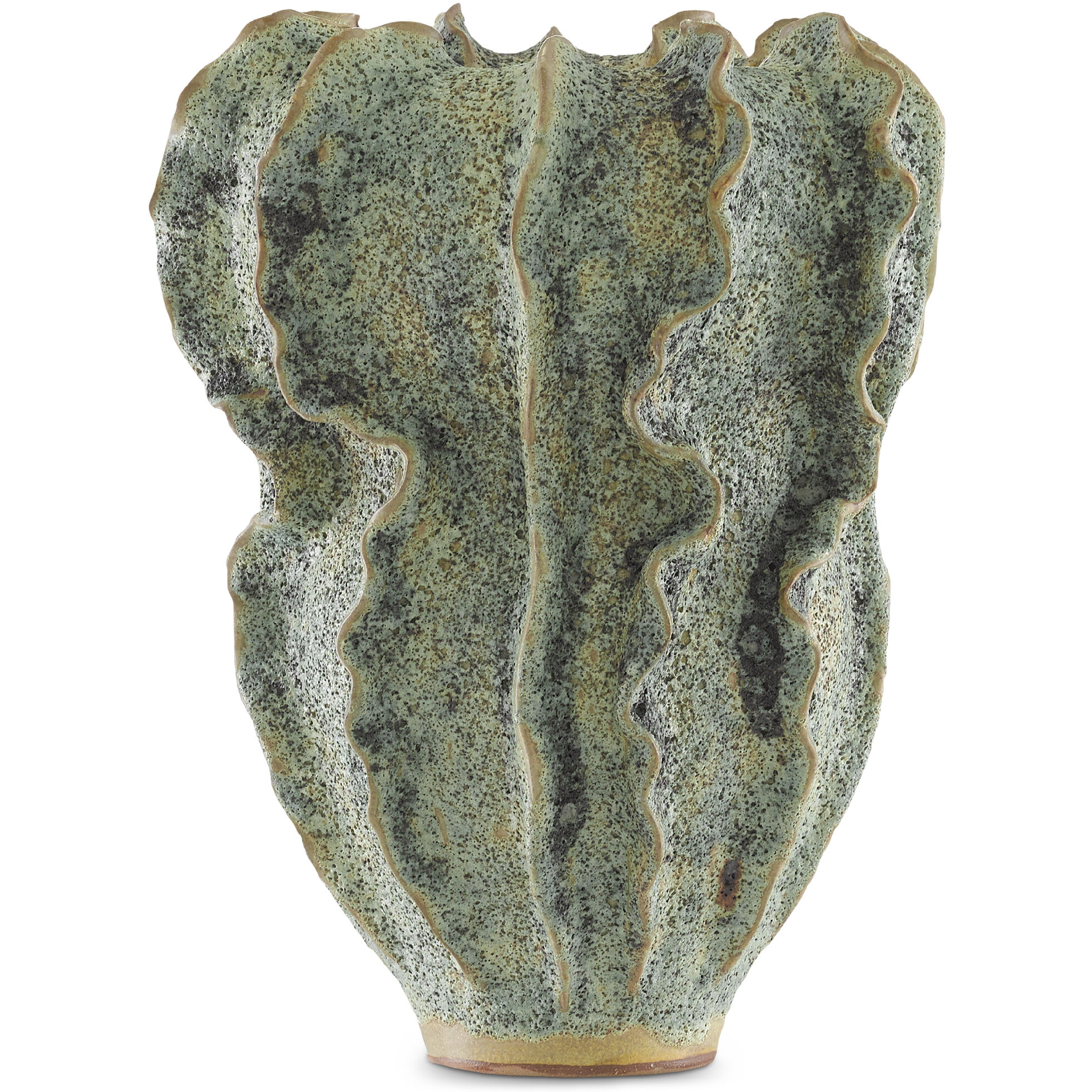 Sunken Boat 13 X 9.75 inch Swirl Vase