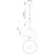 Alora Mood Jude 1 Light 12 inch Matte Black Pendant Ceiling Light
