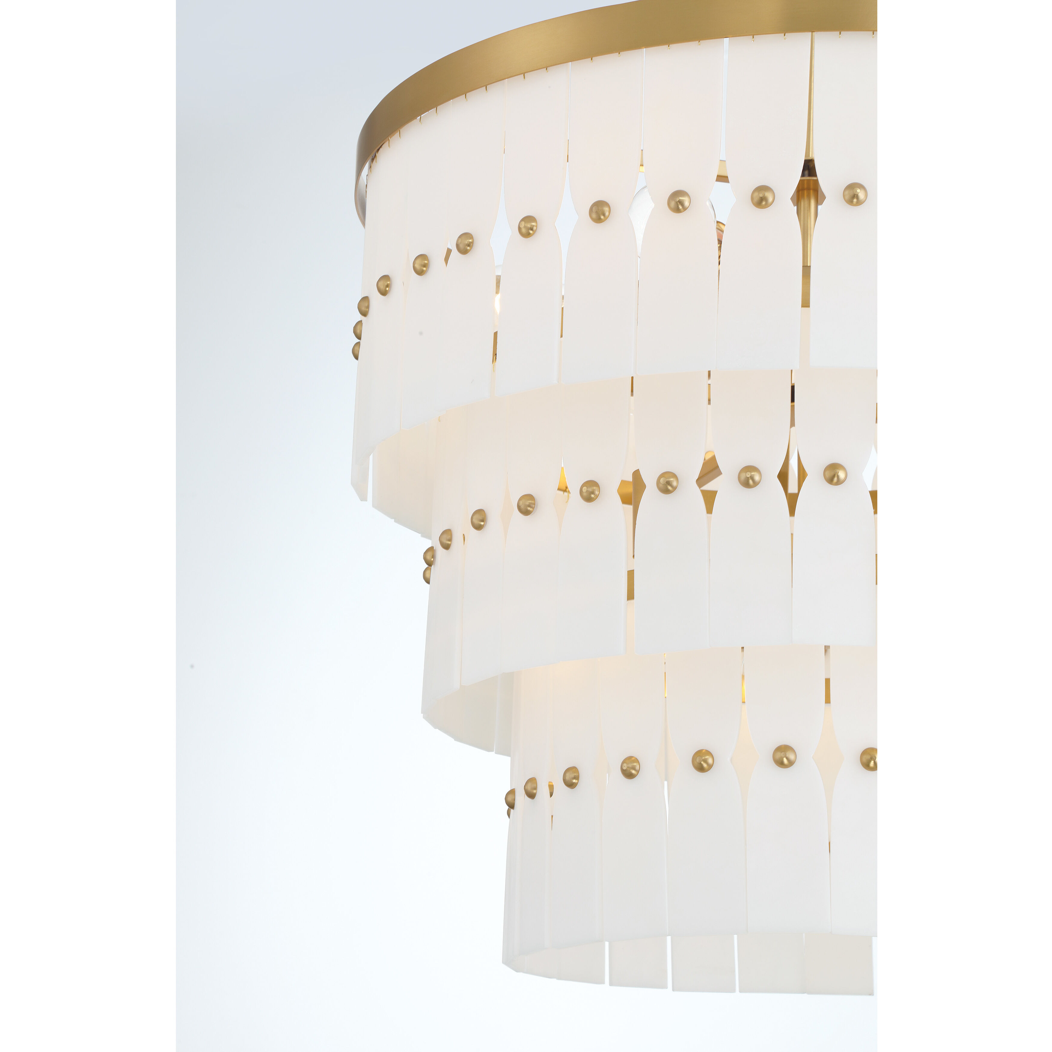 Coronelle 9 Light 26 inch Legacy Brass Pendant Ceiling Light
